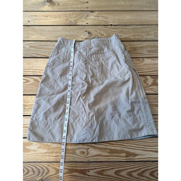 Mountain Hardwear Drawstring Skirt Size 2 Women’s Beige - Picture 4 of 5